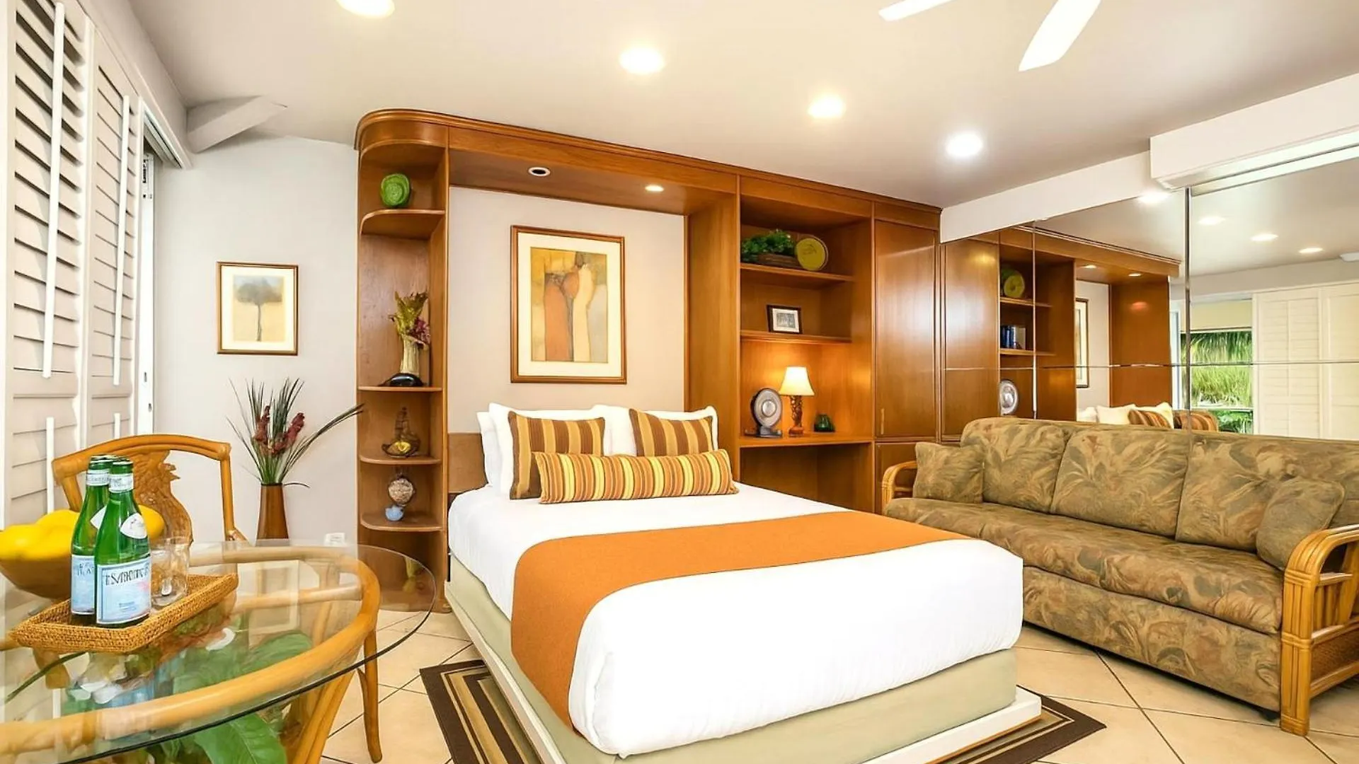 Kbm Resorts Free Car Maui Kaanapali Beachfront Resort Studio Villa Mkv-B242 0*,  米国