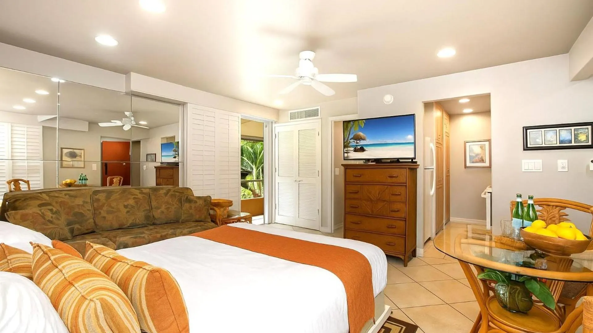 アパート Kbm Resorts Free Car Maui Kaanapali Beachfront Resort Studio Villa Mkv-B242 米国